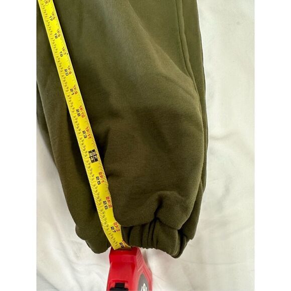 NWT Terez New Yorker Hunter Green Wear what makes you happy Sweatpants Size M - Picture 9 of 9